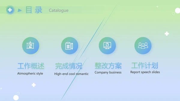 医疗年终工作总结新年计划PPT