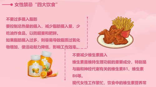 女性健康知识讲座通用PPT课件