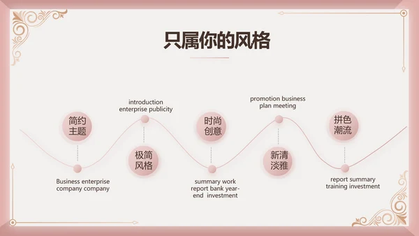 微整形项目介绍工作总结汇报动态PPT