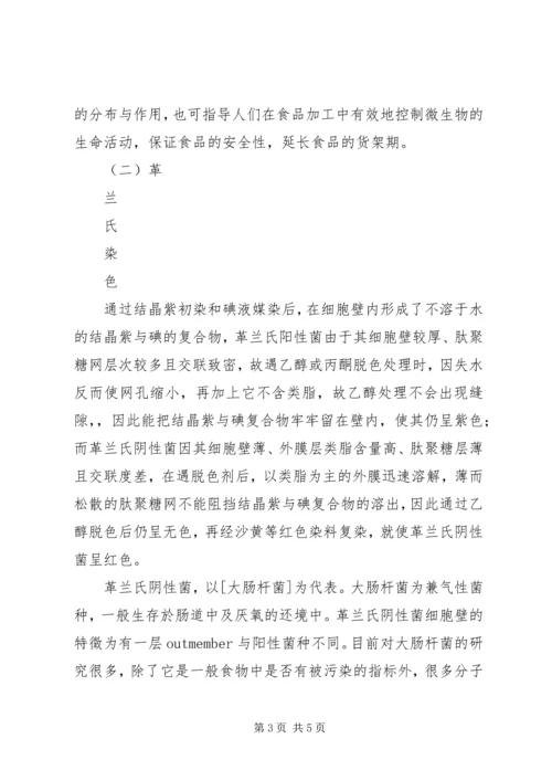 微生物进修报告 (2).docx