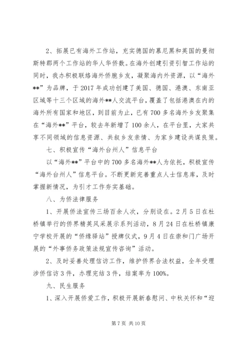 市外侨办XX年工作总结及XX年计划.docx