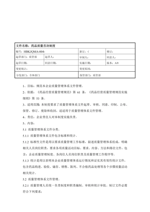 质量管理文件的管理规定模板.docx