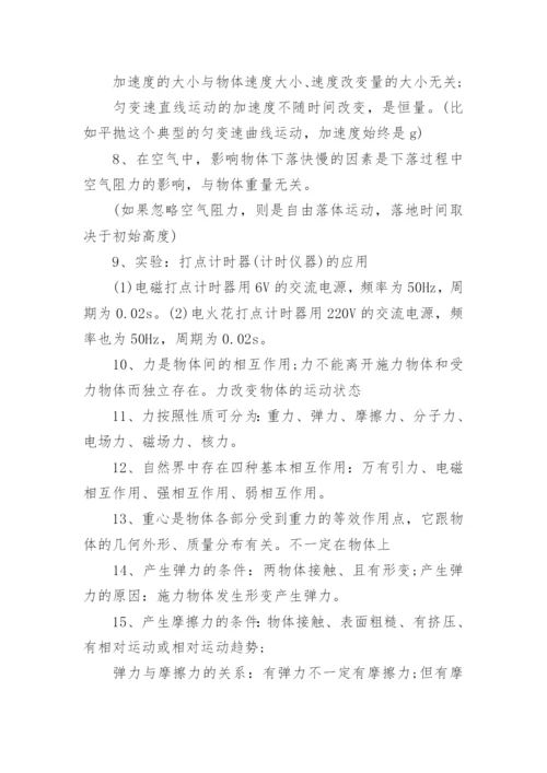 高二物理学考知识点梳理_2.docx