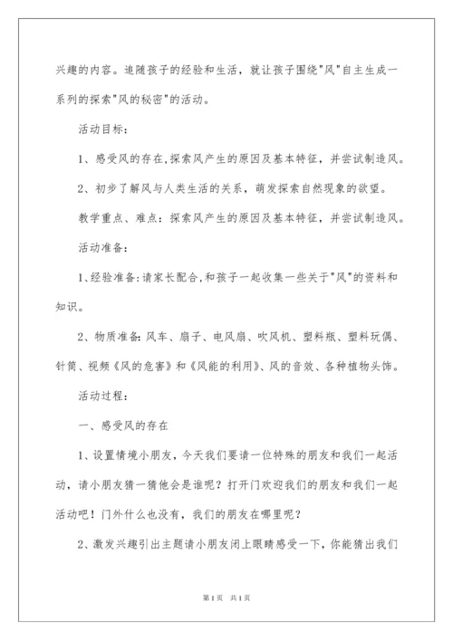 2022大班教案《风》.docx