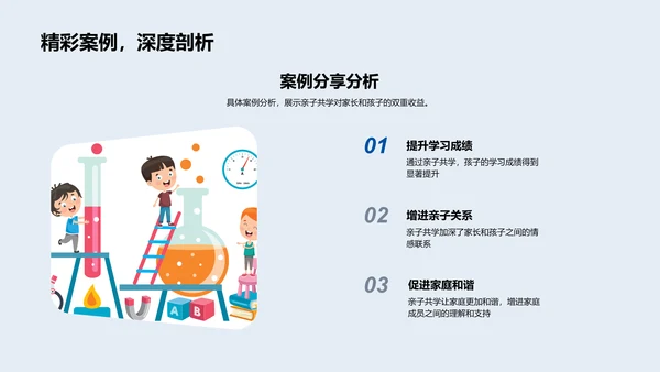 亲子教育实践PPT模板