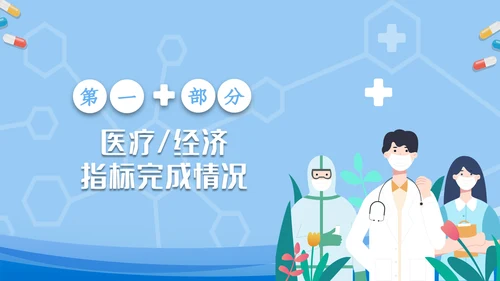 医疗ppt医药医学年终总结工作汇报ppt