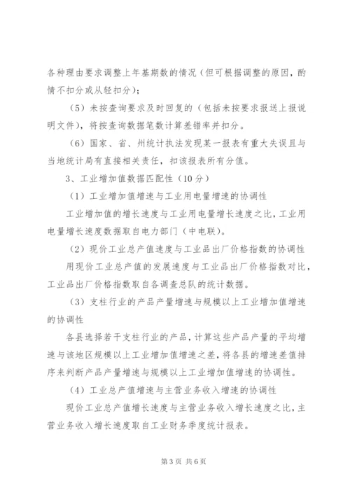 工业统计目标考核制度.docx