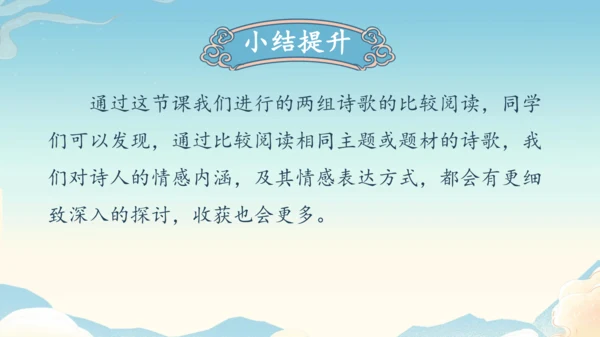 七年级上册第三单元课外古诗词诵读《行军九日思长安故园》《夜上受降城闻笛》第2课时课件（35张PPT）