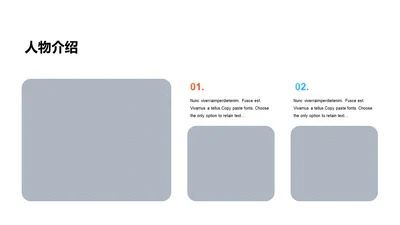 人物介绍-商务简约2项PPT