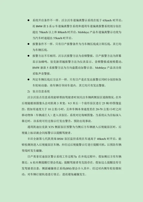 汽车主动安全调研分析报告.docx