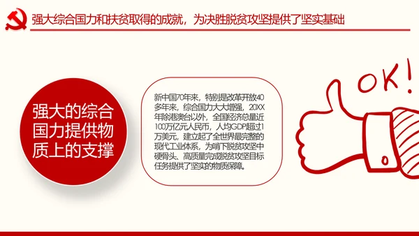 决胜脱贫攻坚全面建成小康社会精准脱贫扶贫PPT
