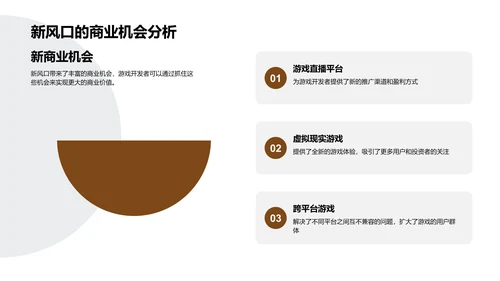 游戏市场新趋势解析PPT模板