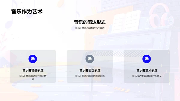 音乐欣赏教学报告PPT模板