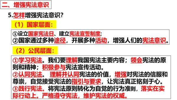 【新课标】2.2 加强宪法监督 课件【2024年春新教材】（31张ppt）