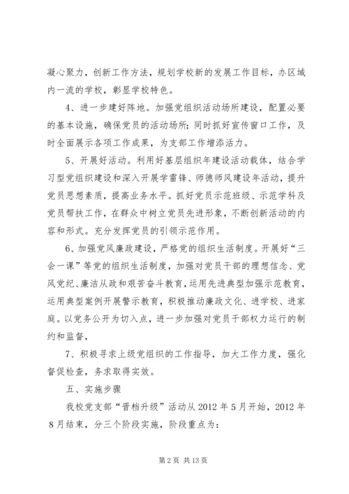 金塔小学党支部晋档升级实施方1.docx
