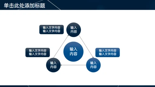 深蓝色多端线条商业计划书通用PPT