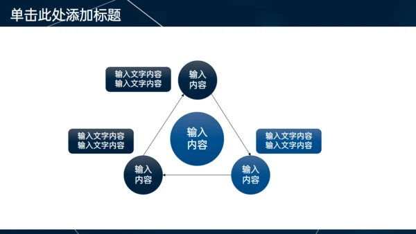 深蓝色多端线条商业计划书通用PPT