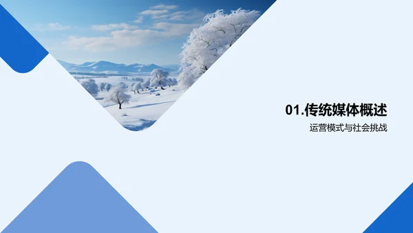 冬季大雪中的传媒挑战