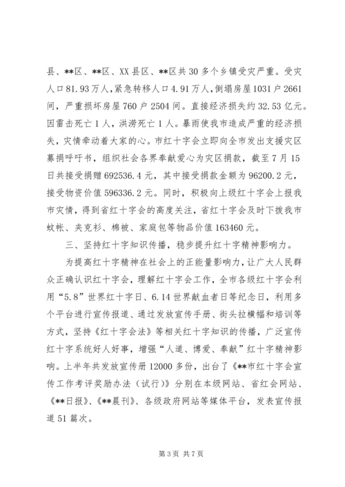 红十字会XX年上半年工作总结和下半年工作安排 (2).docx