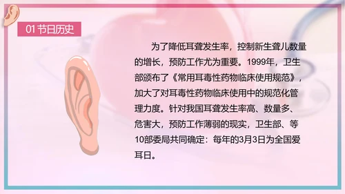 关爱残疾人全国爱耳日宣讲PPT课件