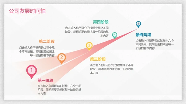 企业发展关系图PPT模板