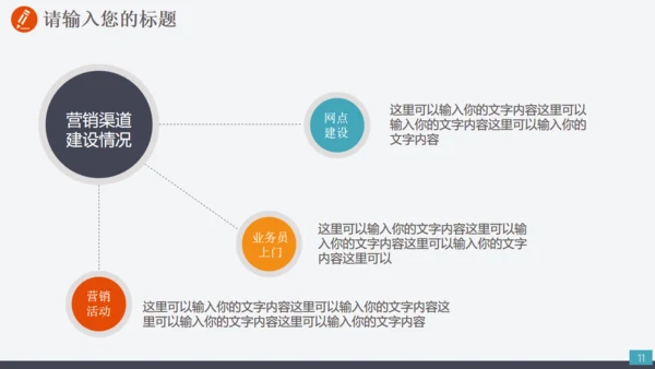 电力设施电网传输工作汇报通用PPT