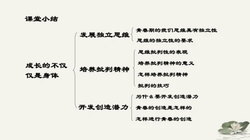 第1单元第1课第2课时  成长的不仅仅是身体 教学课件 -统编版中学道德与法治七年级（下）