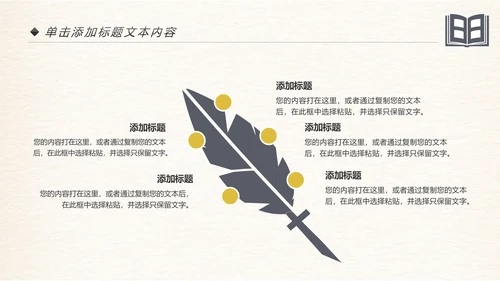 创意书本读书分析好书推荐阅读PPT模板