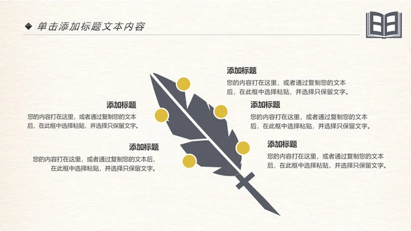 创意书本读书分析好书推荐阅读PPT模板
