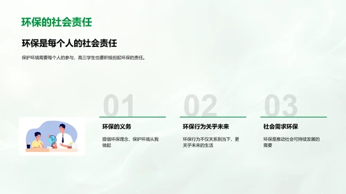 环保教育在高三