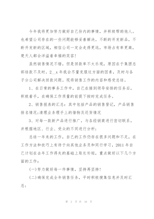 销售人员个人述职报告范文.docx