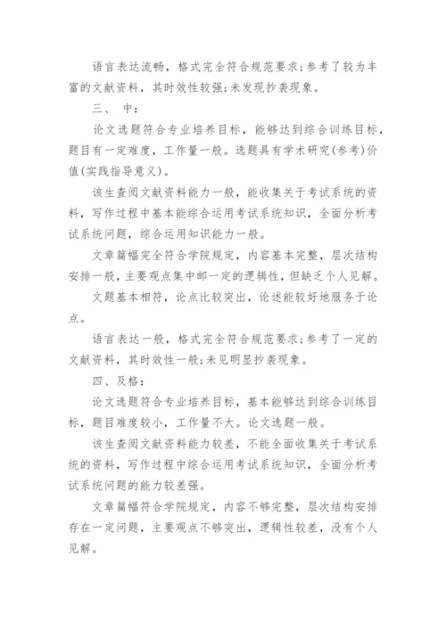 2017论文校外导师评语.docx