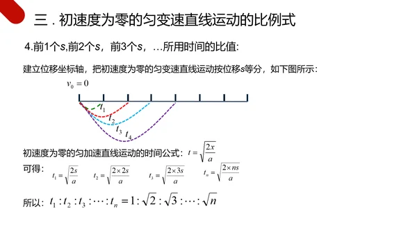 匀变速直线运动研究物理教学PPT课件