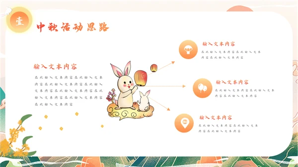 迎中秋庆国庆活动策划通用PPT模板