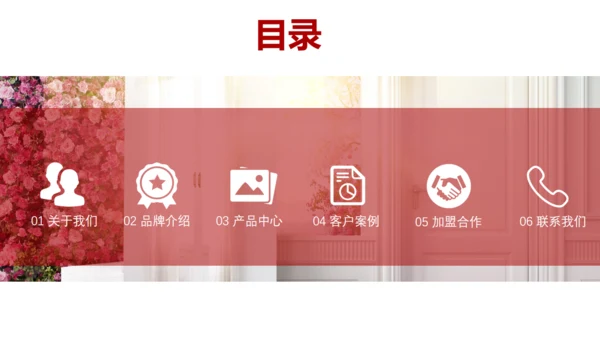 木门家装产品介绍通用PPT模板