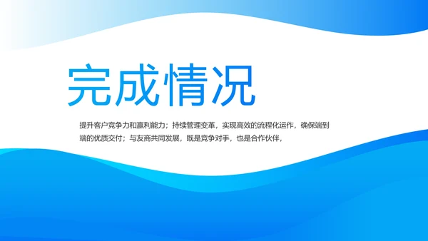蓝色大气企业公司宣传简介动态PPT模板