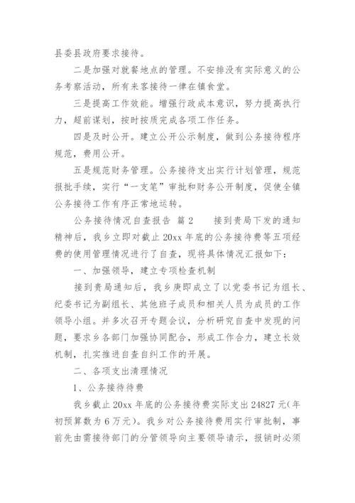 公务接待情况自查报告.docx