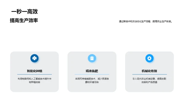 农业革新与转型路径