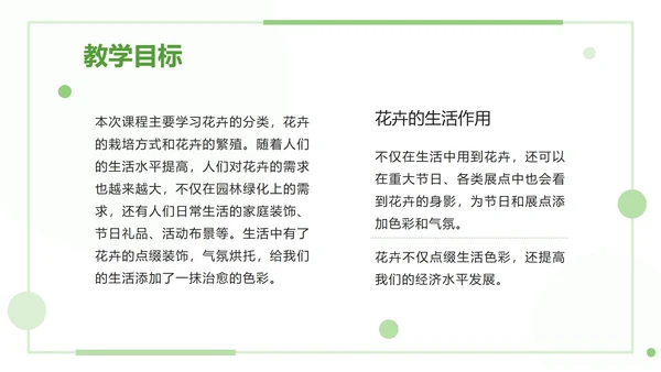 绿色清新教学课件ppt模板
