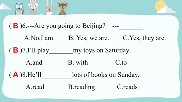 Module5Unit2 On Monday,I'll go swimming.课件(共35张PPT