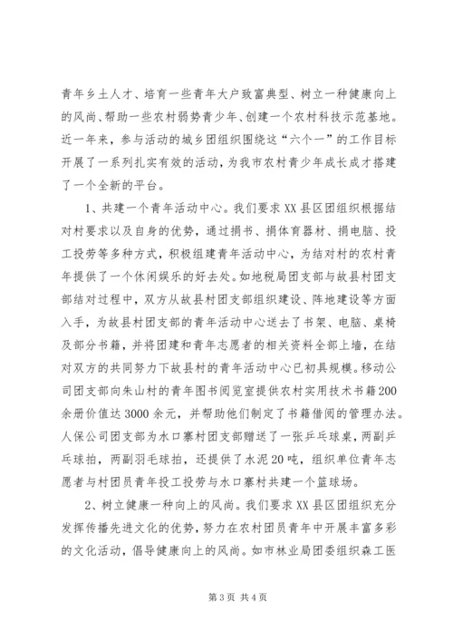 团市委青农工作汇报材料 (6).docx