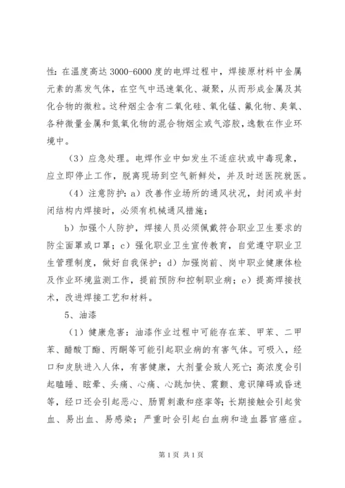 职工职业健康安全告知书.docx