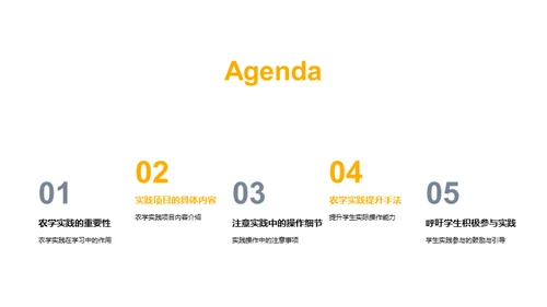 农学实践技能提升