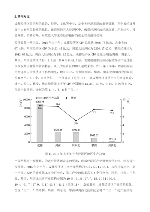 成都经济区经济形势分析与预测.docx