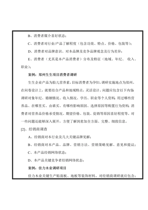 市场调研手册模板.docx