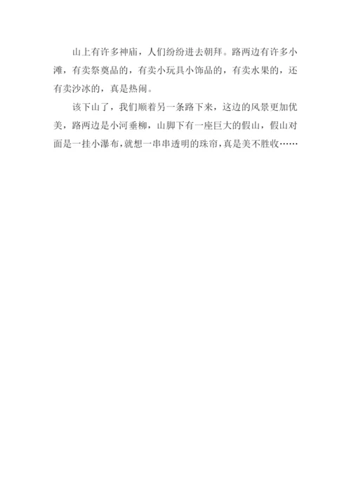 赶庙会作文200字.docx