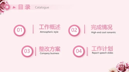 粉色创意护士护理培训工作总结动态PPT模板