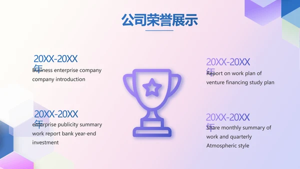 公司品牌策划案例年终工作总结动态PPT模板