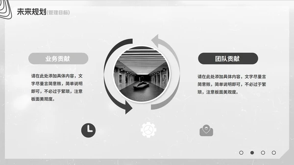 几何极简职级晋升竞聘总结汇报PPT模板