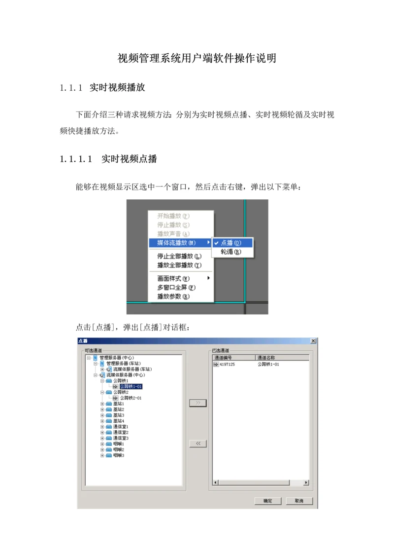 视频客户端软件操作作业流程.docx